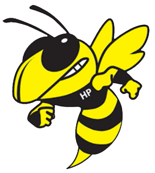 The Hanover Park hornet mascot